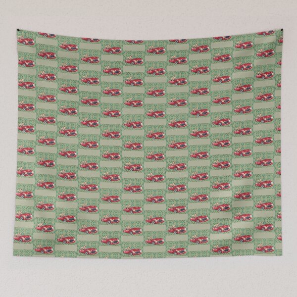 Item preview, Green Mara Bunny Top Down designed and sold by Georgina Wenick.