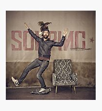 La poule Photographic Print