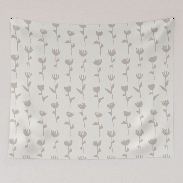 Item preview, Ink Flower Pattern designed and sold by Lauren Ullrich.