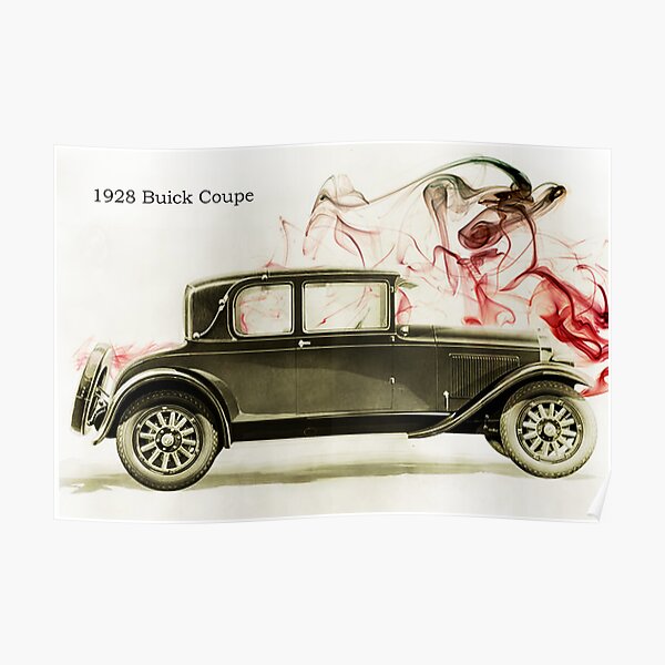 1928 Buick Coupe Poster