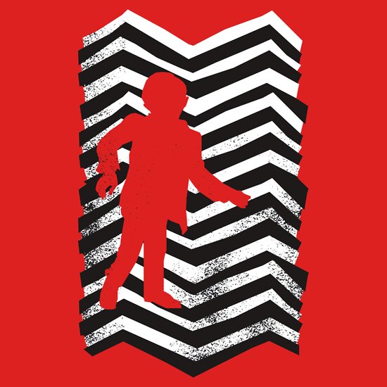The Man From Another Place A T Shirt Of Black Lodge Twin