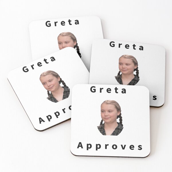 Item preview, Greta Approves designed and sold by StickerMeHappy.