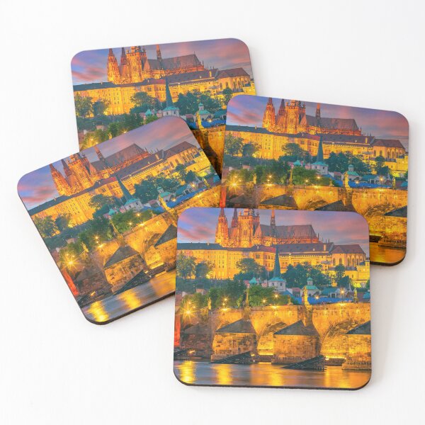 Item preview, sunset over Prague Castle designed and sold by dags.