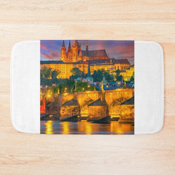 Item preview, sunset over Prague Castle designed and sold by dags.