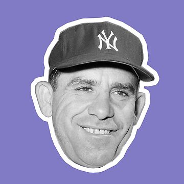 Baseball, Yogi Berra - Men's Cotton Crew Tee