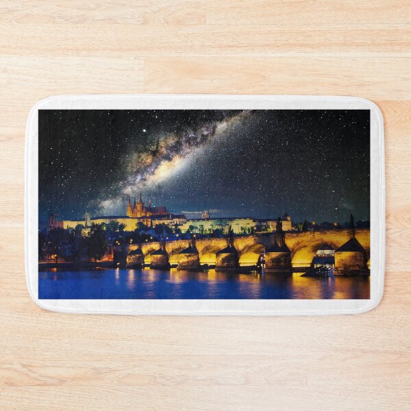 Item preview, Milky Way over Prague Castle designed and sold by dags.
