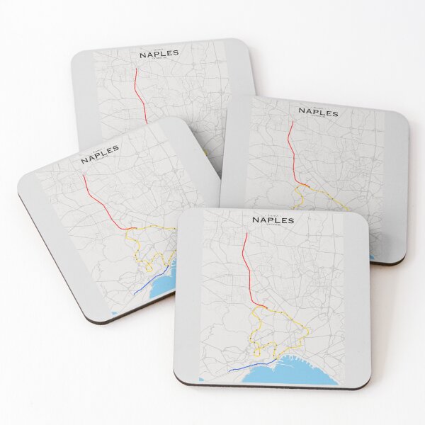 Item preview, Naples Transit Map designed and sold by CPTVDesign.