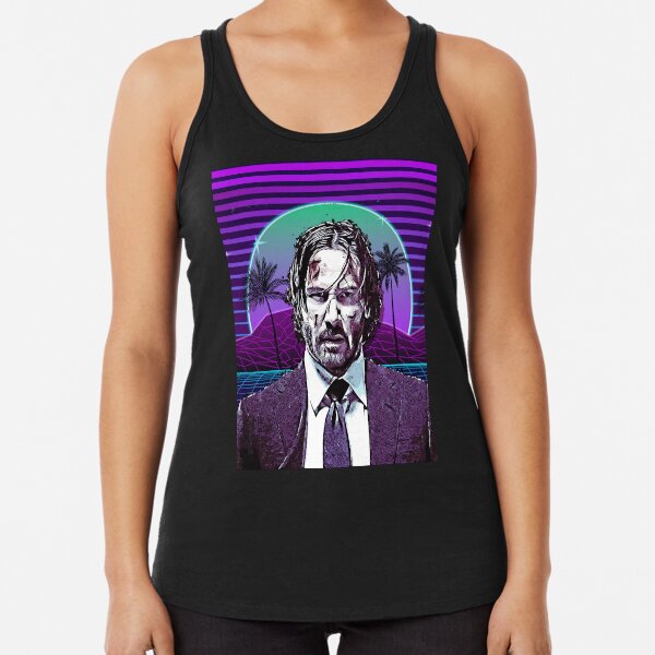 JW synthwave Racerback Tank Top