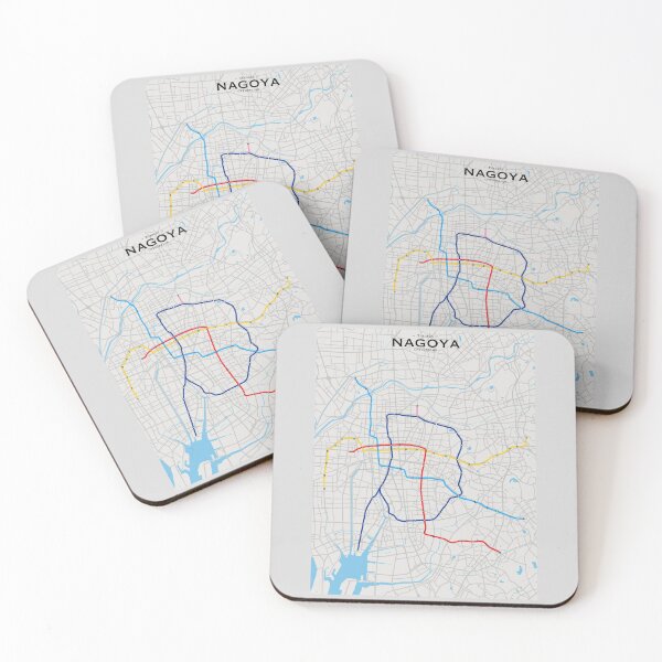 Item preview, Nagoya Transit Map designed and sold by CPTVDesign.