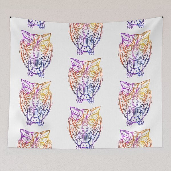 Item preview, Magic owl symbol of power and active mind  designed and sold by rafo.