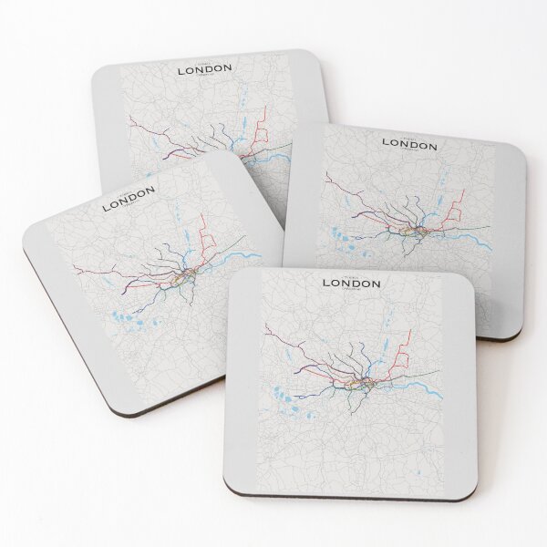 Item preview, London Transit Map designed and sold by CPTVDesign.