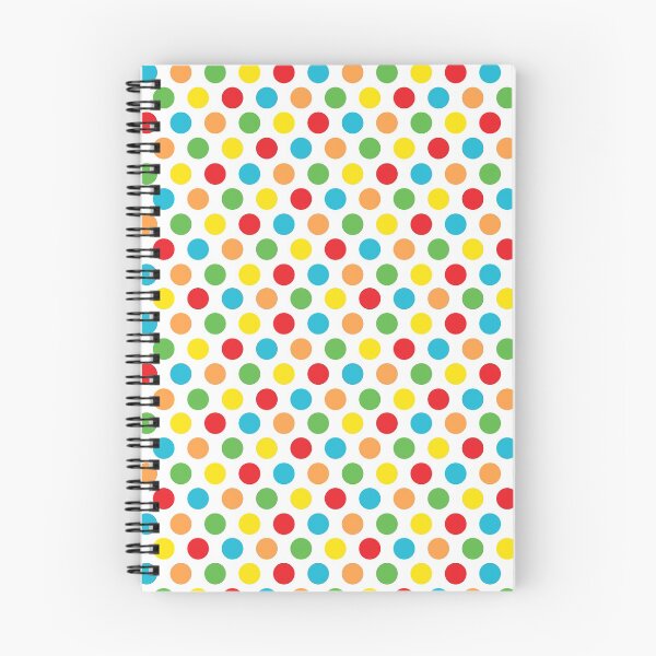 Aperçu de l'œuvre Funny Primary Dots créée et vendue par jwillustrations.
