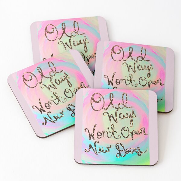 Item preview, Old Ways Won't Open New Doors designed and sold by Xenia Blankinship.
