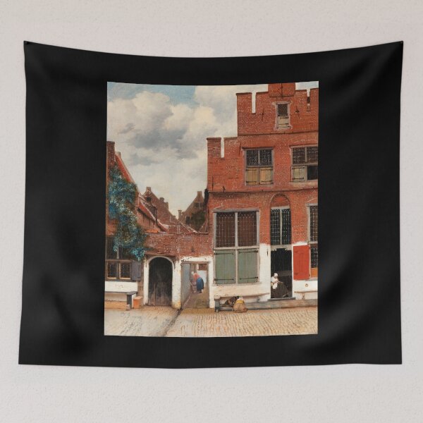 Item preview, The Little Street by Johannes Vermeer (c. 1658) designed and sold by circuitsnap.