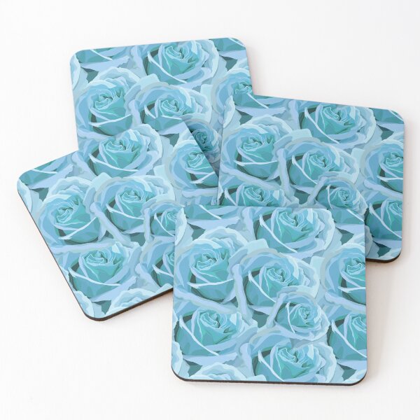Item preview, Antique Blue Rose Love designed and sold by Sketchbook Designs.