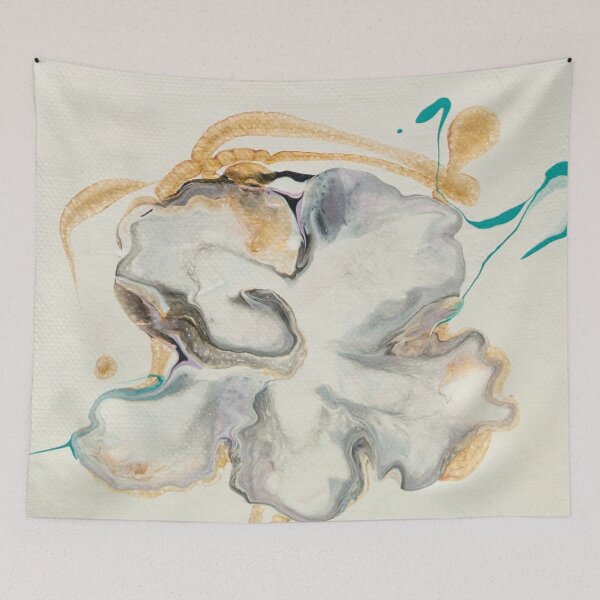 Item preview, Butterfly rose abstract painting designed and sold by Sue Kearney.