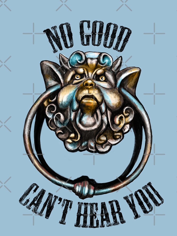 Cant See Cant Hear But Love "No Good Can't Hear You" T-shirt by xzaclee16 | Redbubble