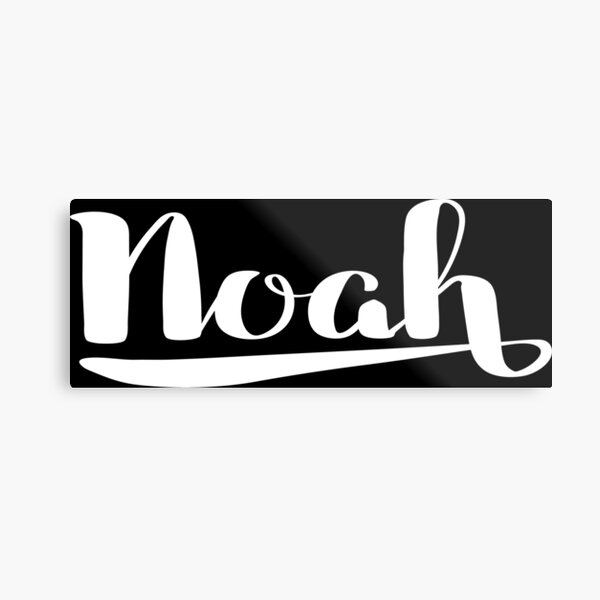 What Is The Meaning Of The Name Noah Metal Prints | Redbubble