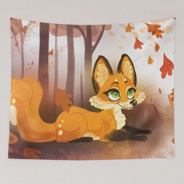 Item preview, Autumn Fox designed and sold by lilakatly.