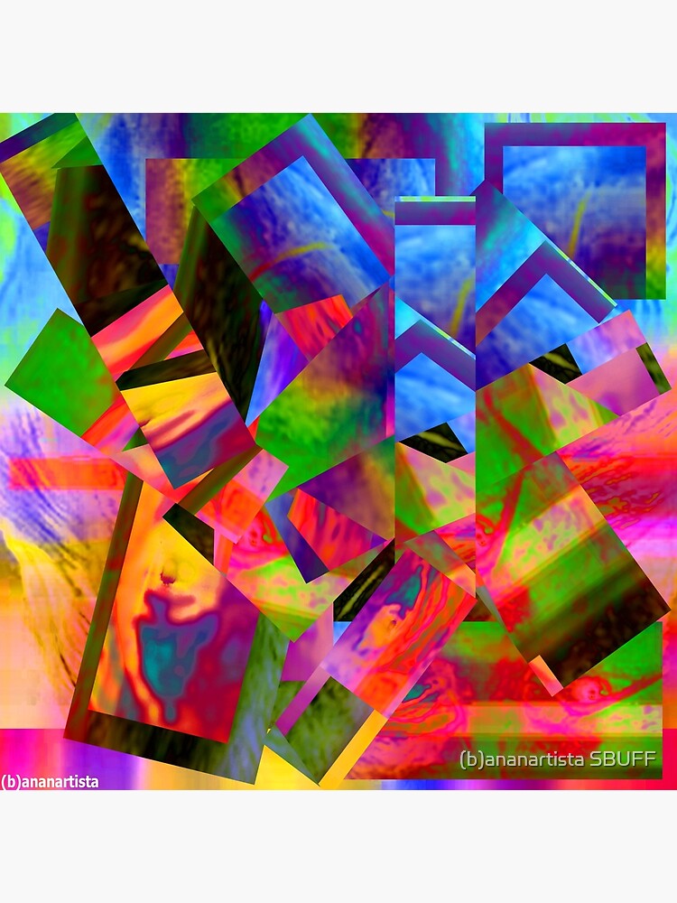 abstract portrait of Roman Polanski by bananartista
