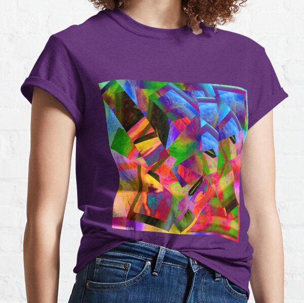 abstract portrait of Roman Polanski Classic T-Shirt