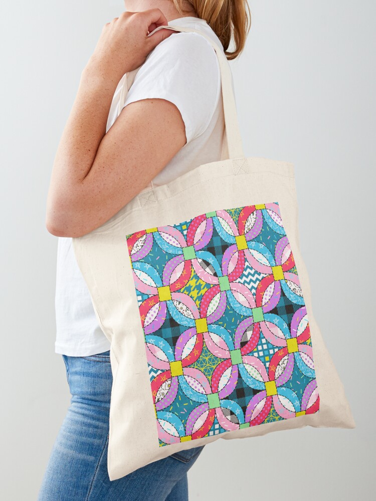 Ring Pattern Tote Bag