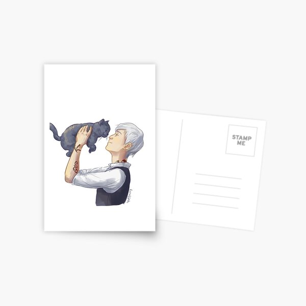 Jem and Church Postcard