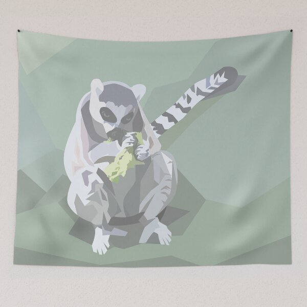 Item preview, Ring-tailed Lemur designed and sold by Amanda Taylor.