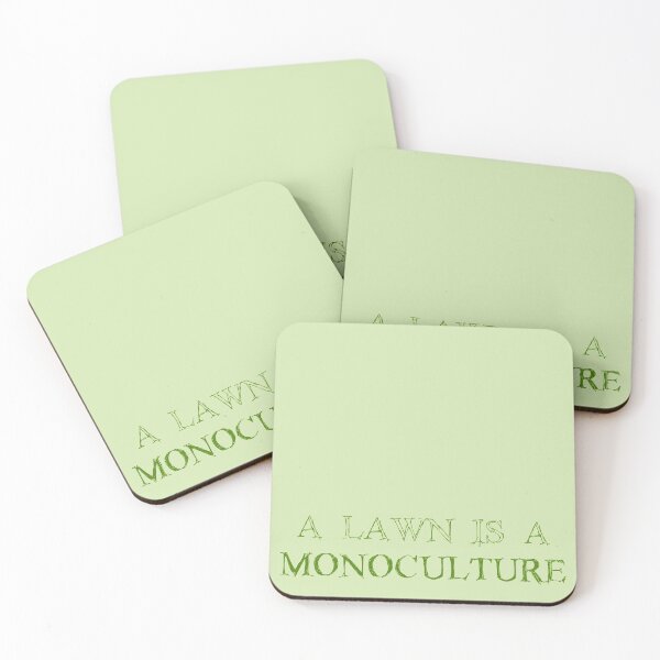 Item preview, Lawns Are Monoculture designed and sold by LochNestFarm.