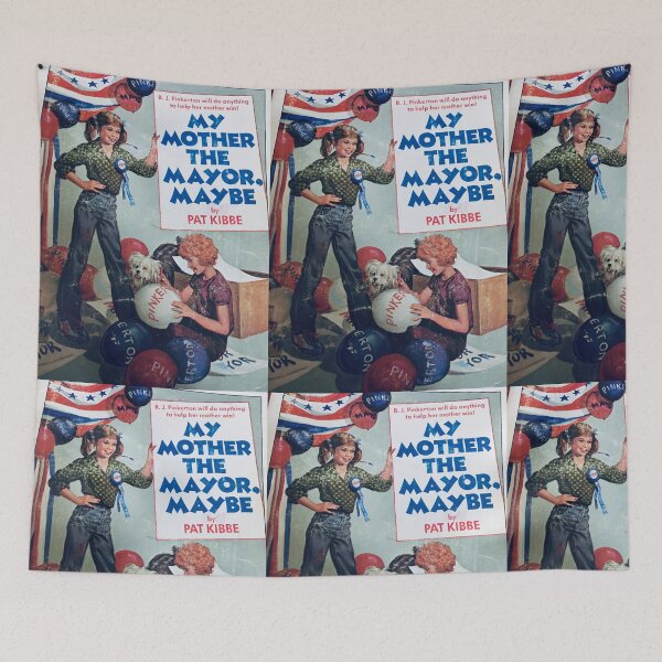 Item preview, vintage paperback cover My Mother the Mayor, Maybe designed and sold by Jenniferkate72.