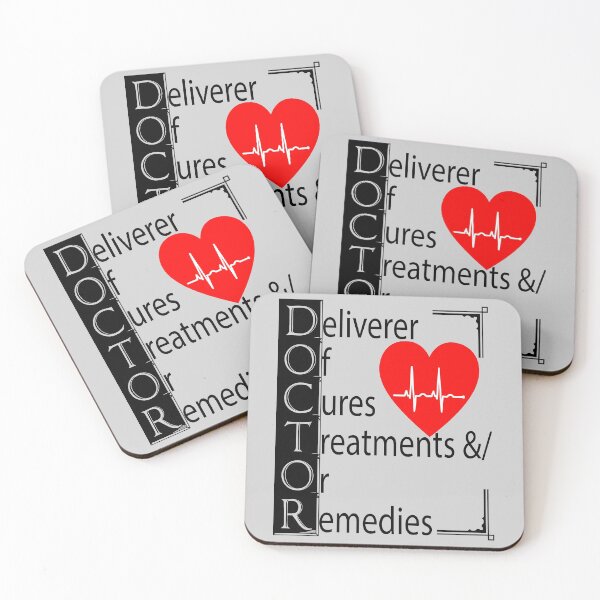Item preview, Doctor Witty Heart Love designed and sold by BalloonPrints.