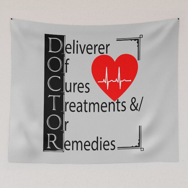 Item preview, Doctor Witty Heart Love designed and sold by BalloonPrints.