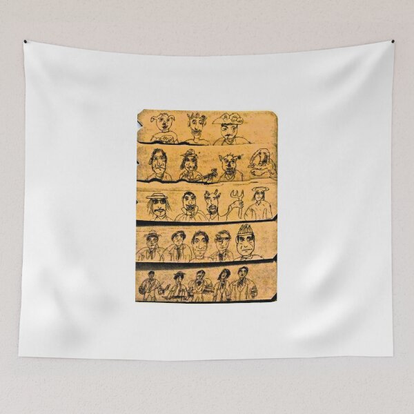 Item preview, In the Stands, liquor box insert people etc designed and sold by Stacey Lazarus.