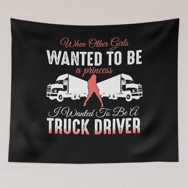 Item preview, Trucker Not Princess designed and sold by Visualsplendors.