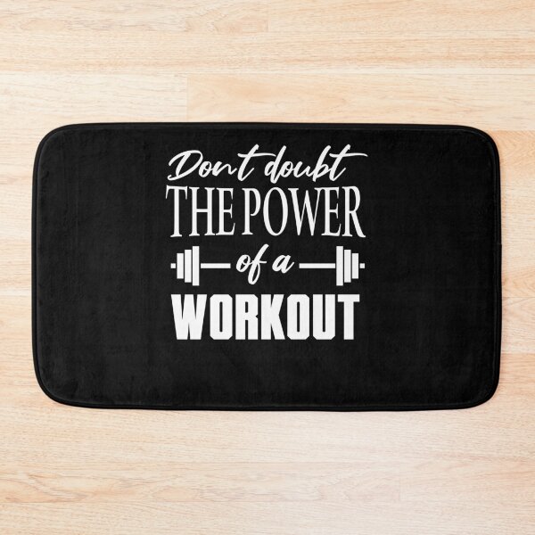 Item preview, Don't Doubt the Power of a Workout Motivational Workout Shirt designed and sold by StarenguCrew.