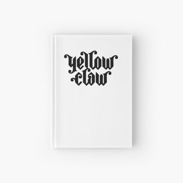 Best Seller - Yellow Claw Logo Merchandise Hardcover Journal