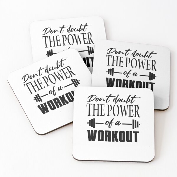 Item preview, Don't Doubt the Power of a Workout Motivational Workout Shirt designed and sold by StarenguCrew.
