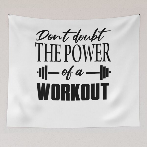 Item preview, Don't Doubt the Power of a Workout Motivational Workout Shirt designed and sold by StarenguCrew.