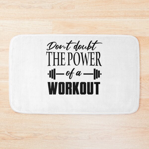 Item preview, Don't Doubt the Power of a Workout Motivational Workout Shirt designed and sold by StarenguCrew.