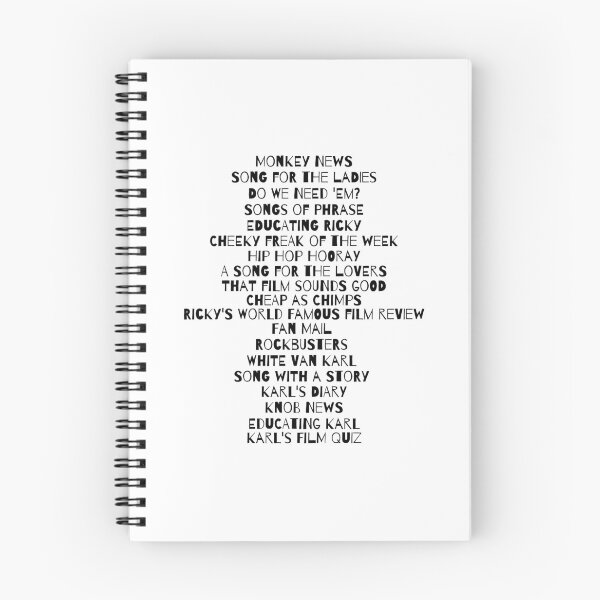 Item preview, The Ricky Gervais Show Features with Karl Pilkington & Stephen Merchant on XFM (Black and White) designed and sold by Everyday Designs.