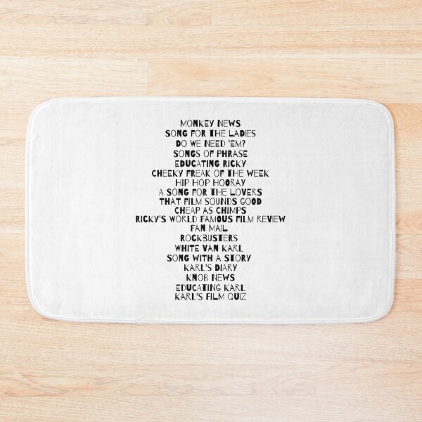 Item preview, The Ricky Gervais Show Features with Karl Pilkington & Stephen Merchant on XFM (Black and White) designed and sold by Everyday Designs.