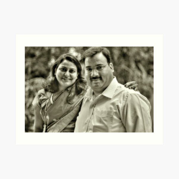 Alok & Pooja Art Print
