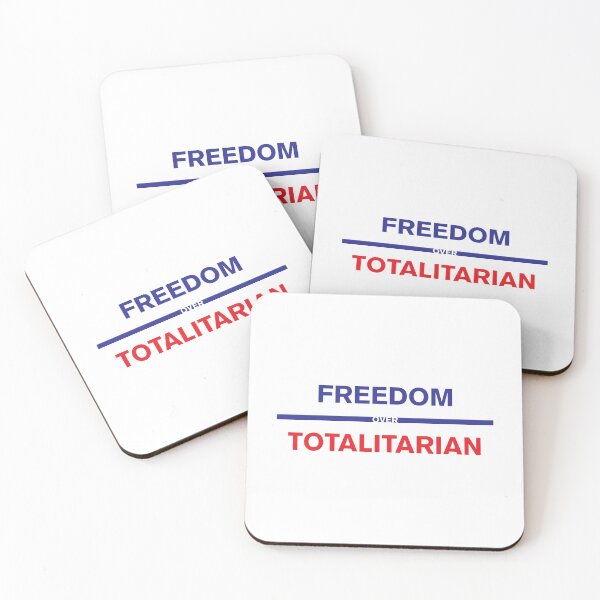 Item preview, FREEDOM OVER TOTALITARIAN designed and sold by TrumpT.