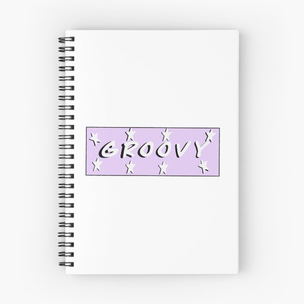 Item preview, Groovy design in purple color with stars designed and sold by InspireArts.