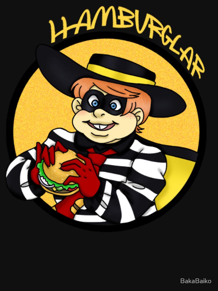 "Hamburglar " Tshirt for Sale by BakaBaiko Redbubble hamburglar t