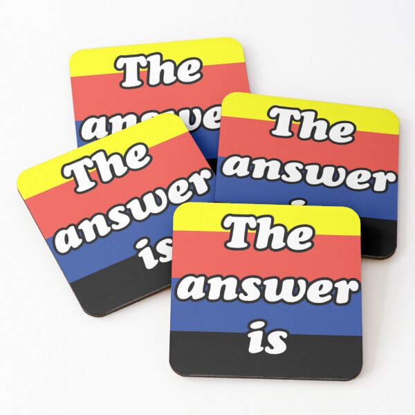 Item preview, The Answer Is designed and sold by MattFultonComAu.