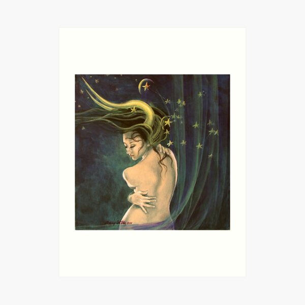 "Taurus" - ...from "Zodiac signs" series Art Print