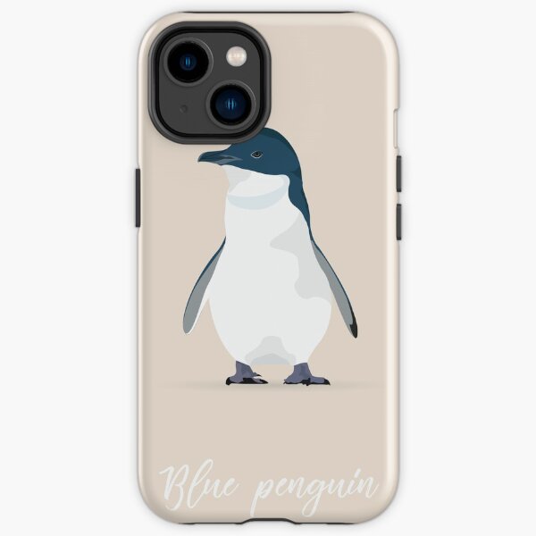 Blue penguin - Manchot pygmée Coque antichoc iPhone