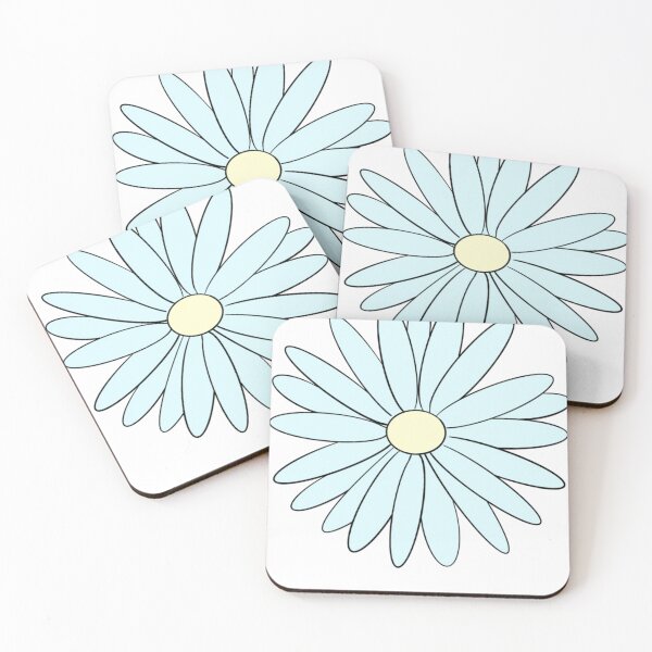 Item preview, Blue vsco flower sticker  designed and sold by BohemianBalance.