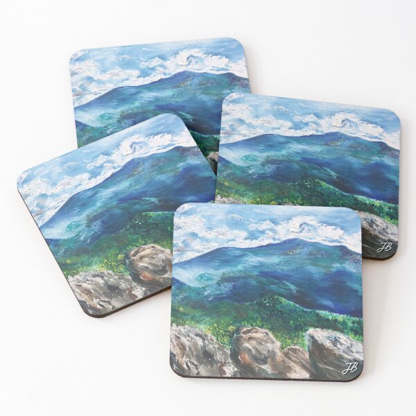 Item preview, Painted Mountain Landscape  designed and sold by jacquirosee.